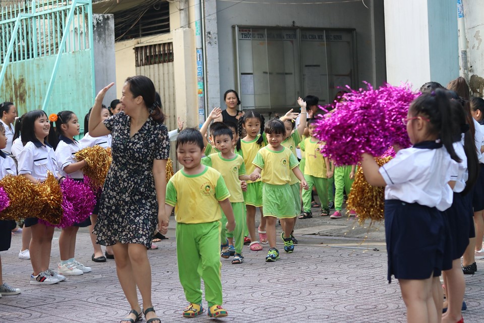 Thăm quan Trường tiểu học Trần Quang Cơ Năm học 2018 - 2019